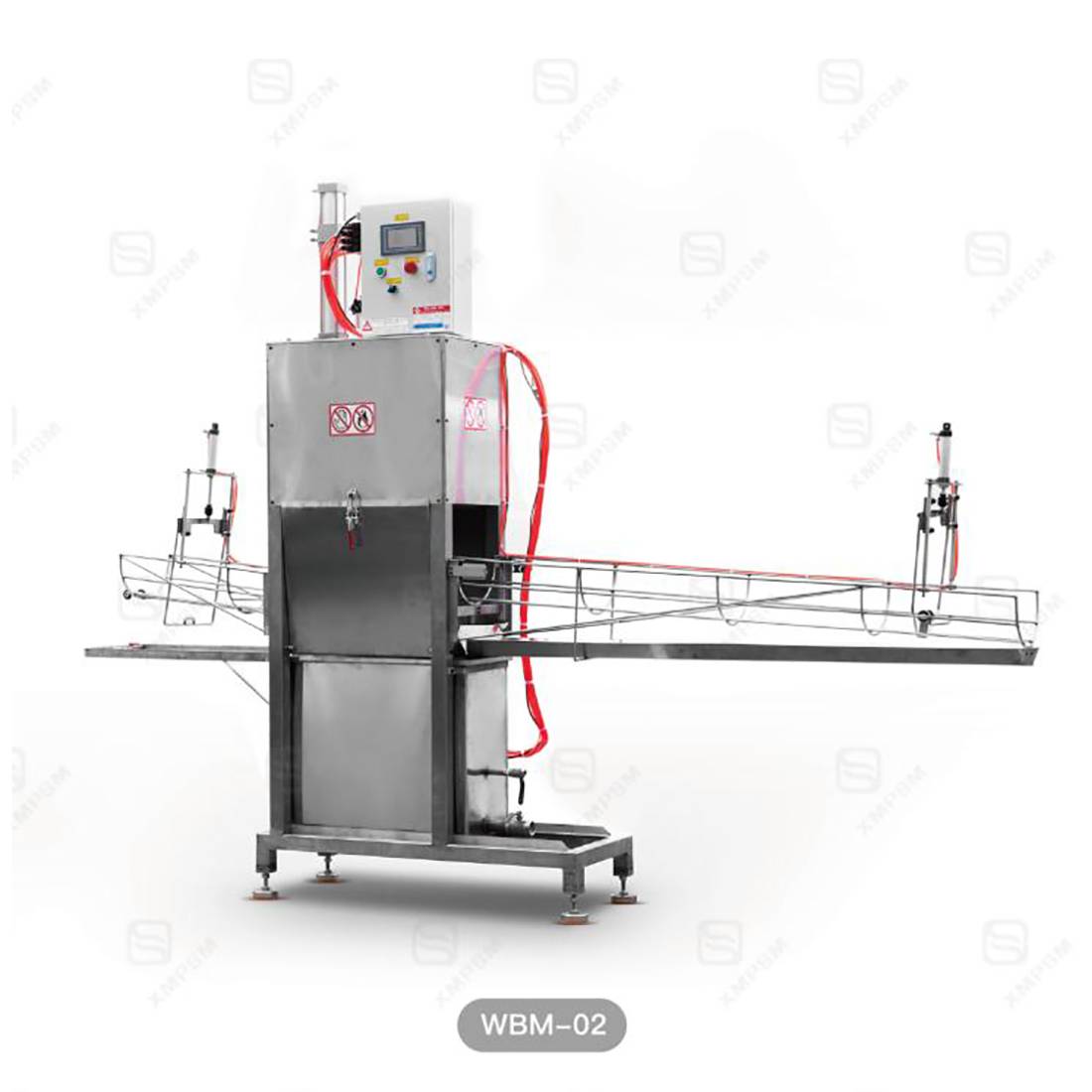 交叉式自動洗球機